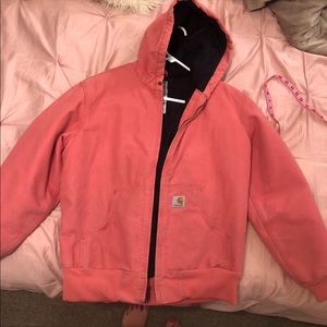 Pink carhartt jacket